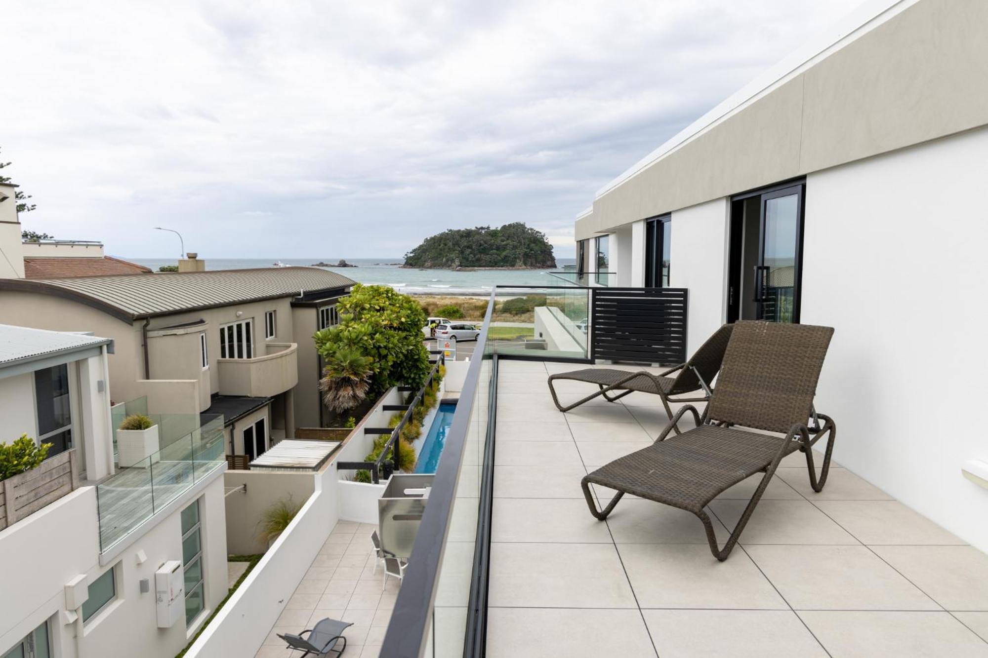Belle Mer Beachfront Apartments - Self Serviced Mount Maunganui Exteriör bild