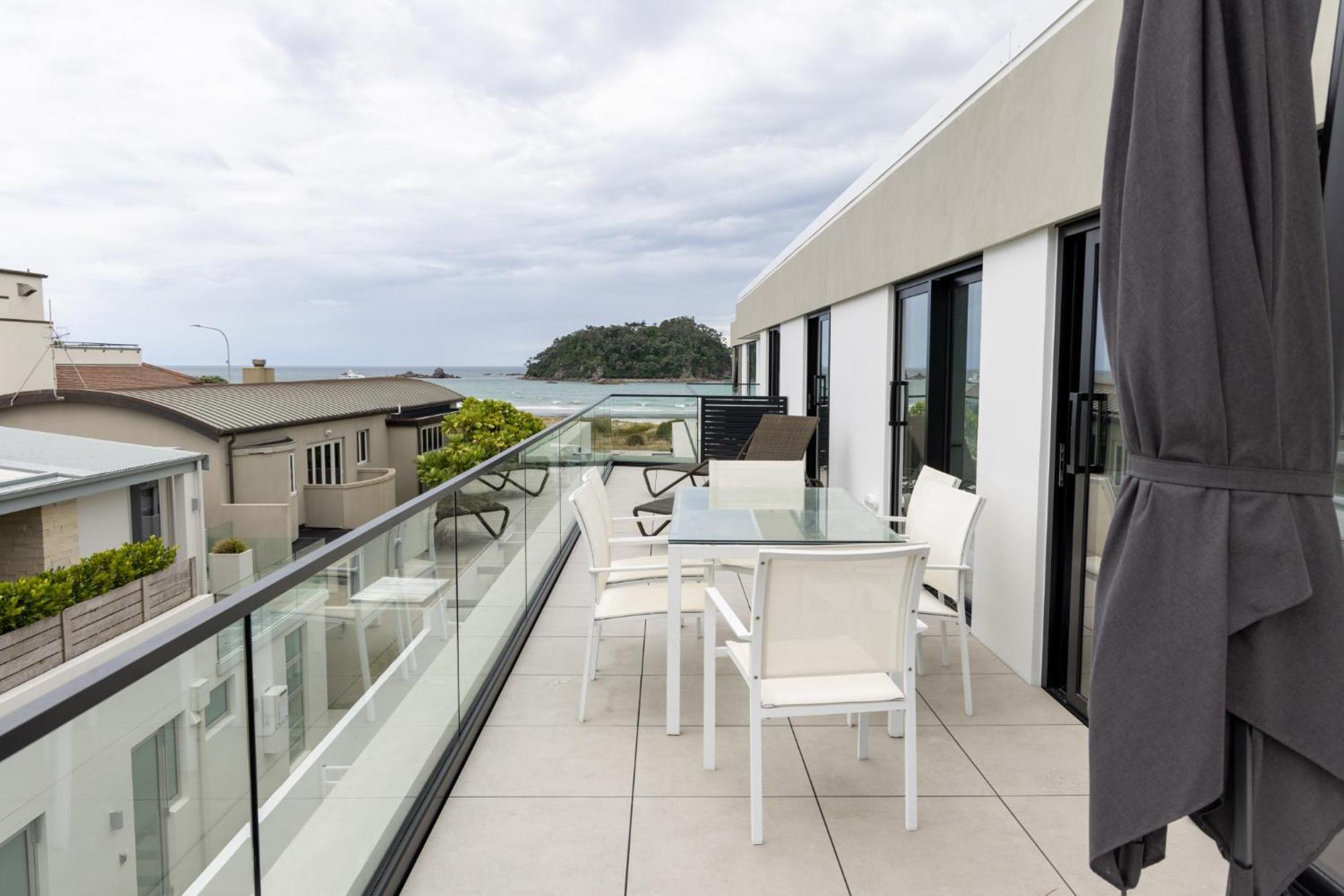 Belle Mer Beachfront Apartments - Self Serviced Mount Maunganui Exteriör bild