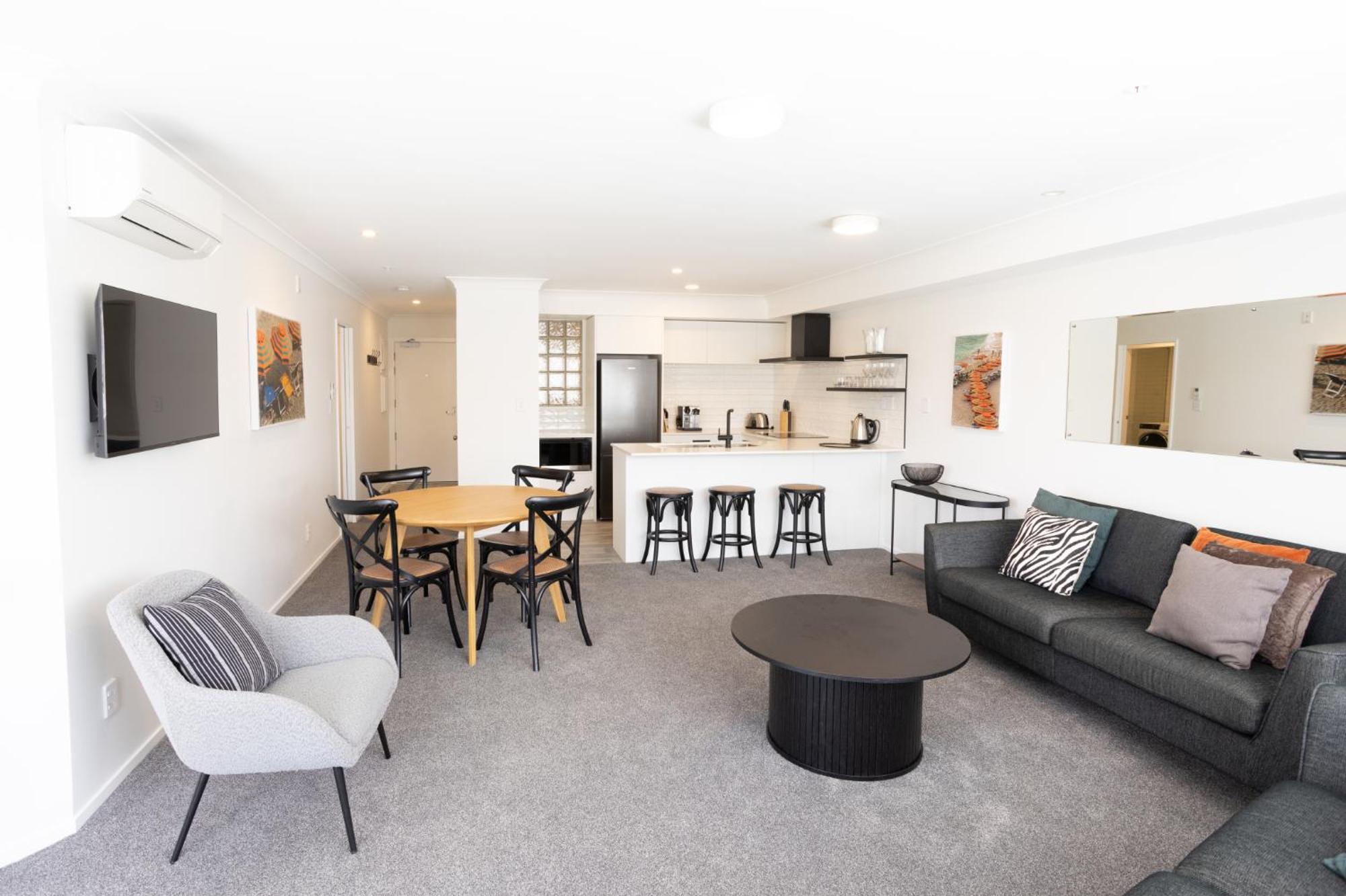 Belle Mer Beachfront Apartments - Self Serviced Mount Maunganui Exteriör bild