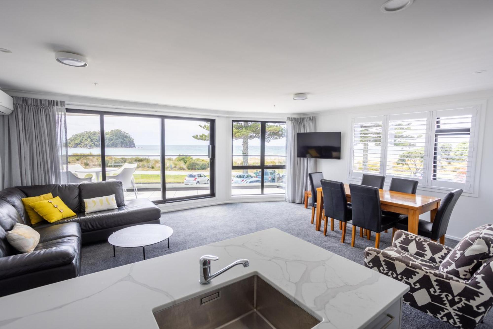 Belle Mer Beachfront Apartments - Self Serviced Mount Maunganui Exteriör bild